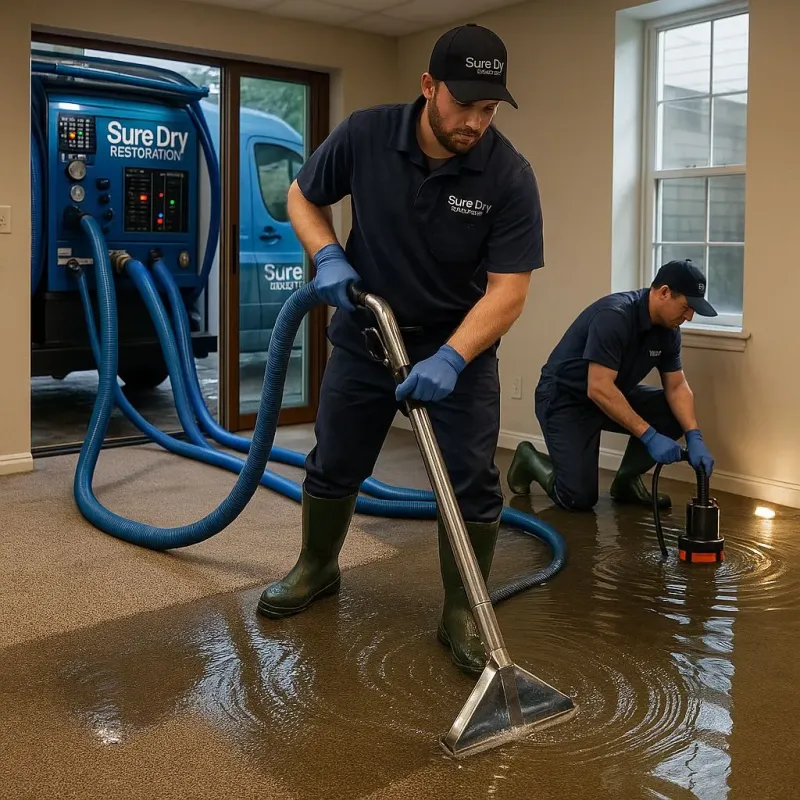 Water Extraction and Removal process in Saratoga Springs, NY